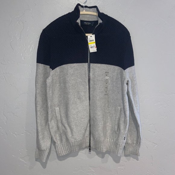 Nautica Full Zip Sweater -